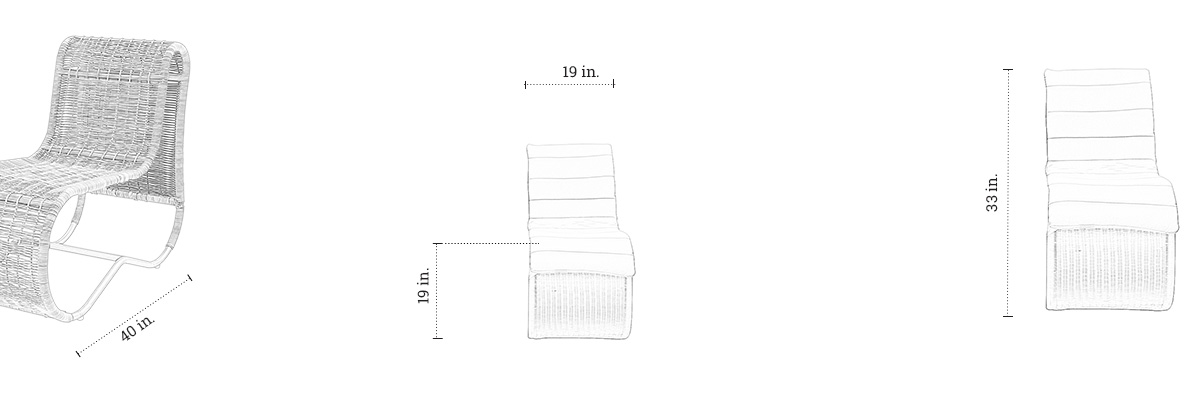 Tuscany Chair dimensions