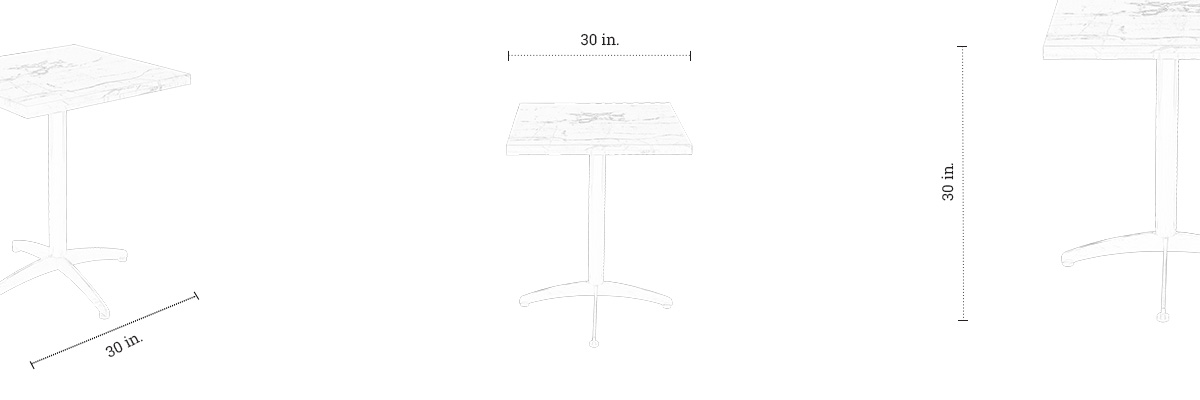 Anchor Dining Table dimensions