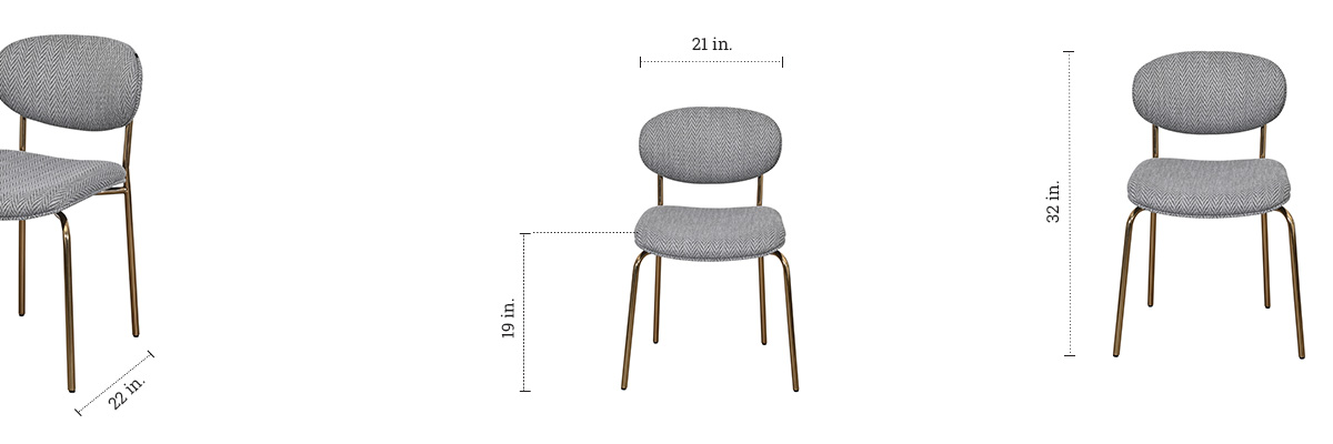 Louis Chair dimensions