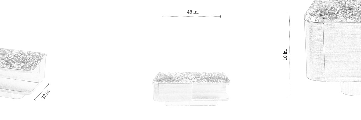 Todd Coffee Table dimensions