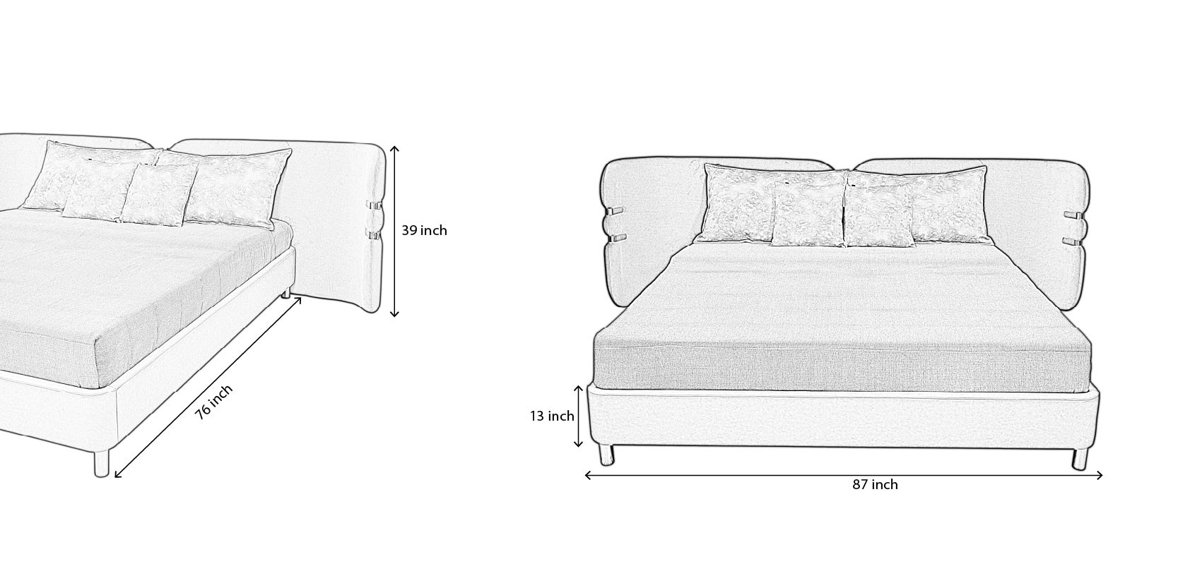 Phoenix Bed dimensions
