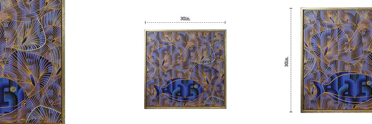 Decorative Modernism 1 dimensions