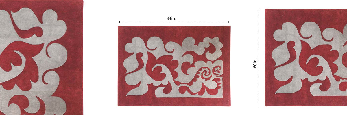 Free Verse Tufted Rug dimensions