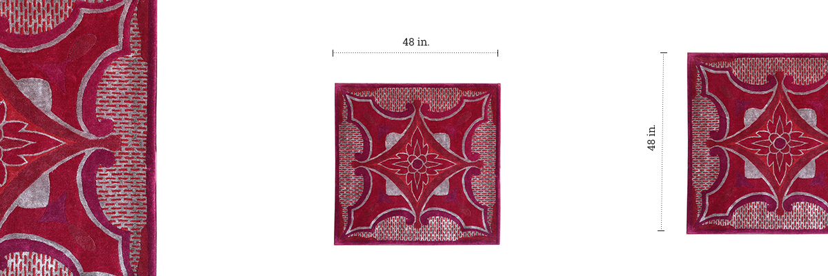 Central Tufted Rug dimensions