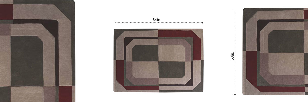 Frame Tufted Rug dimensions