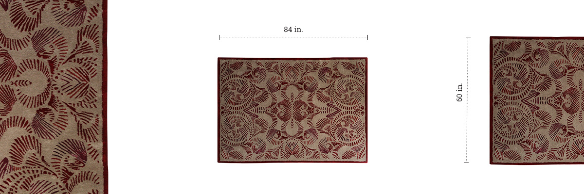 Arise Tufted Rug dimensions