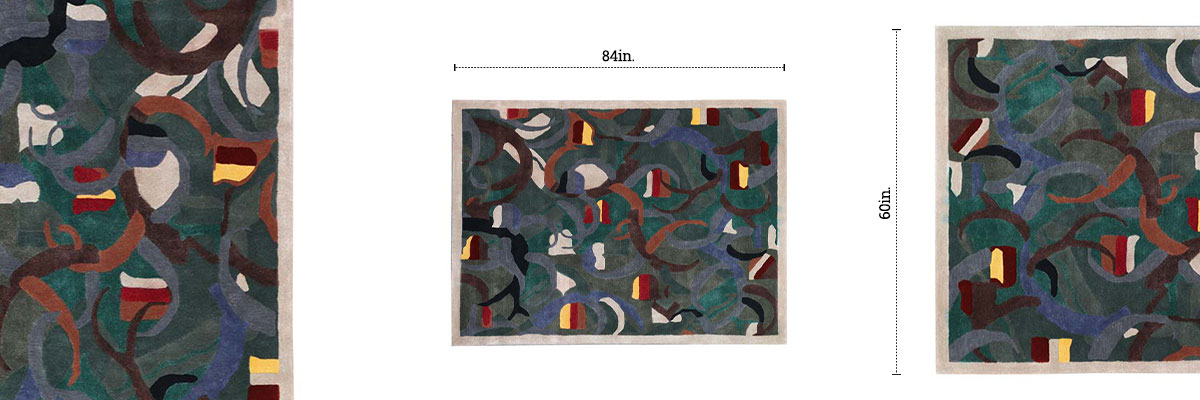 Desire Tufted Rug dimensions
