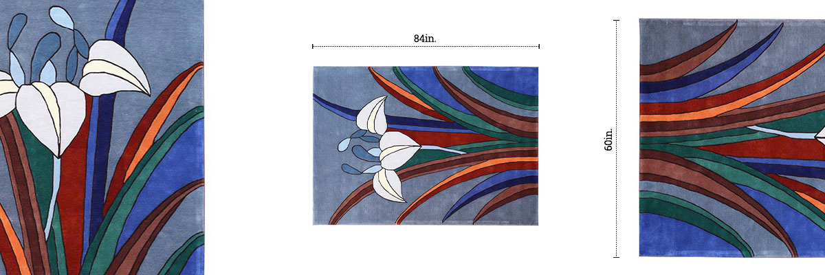 Sprout Tufted Rug dimensions
