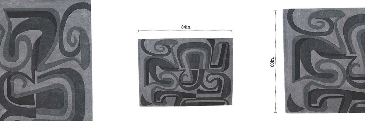 Trance Tufted Rug dimensions
