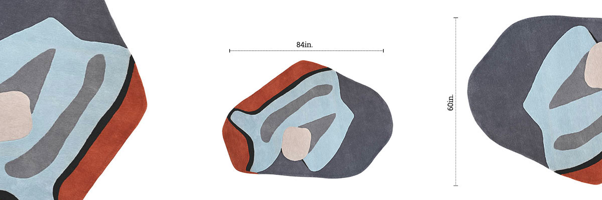 Vista Tufted Rug dimensions