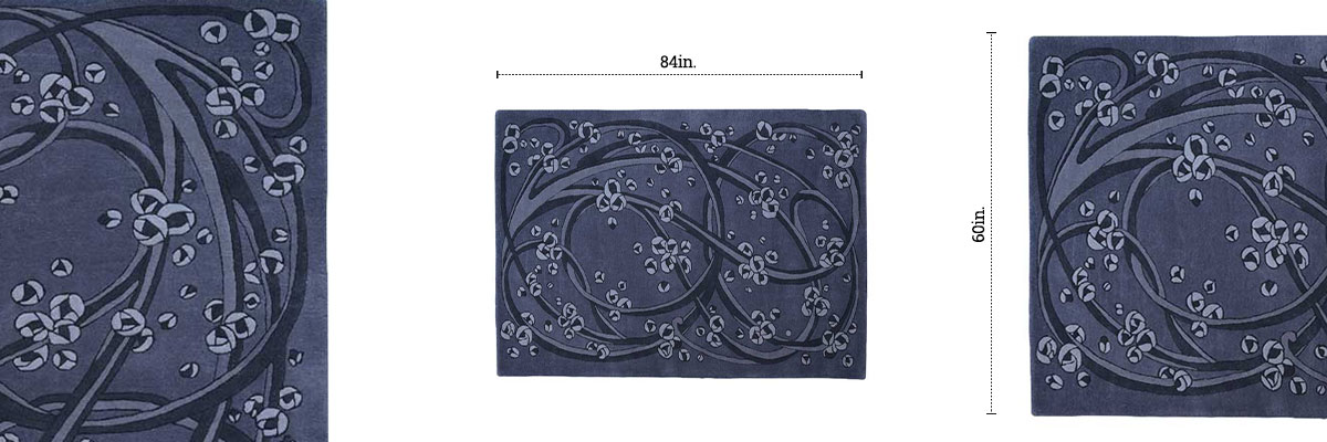 Winterfall Tufted Rug dimensions