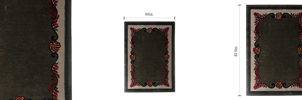 Abode Tufted Rug dimensions