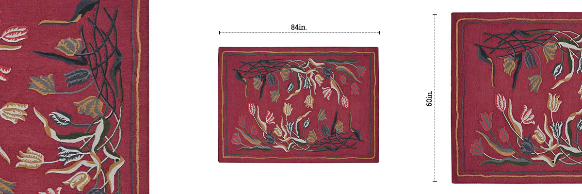 Splash Tufted Rug dimensions