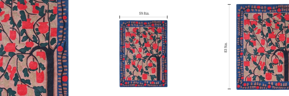 Fervour Tufted Rug dimensions