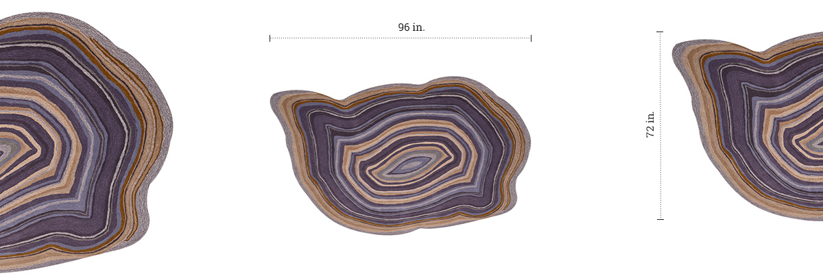 Cera Pixel Rug dimensions