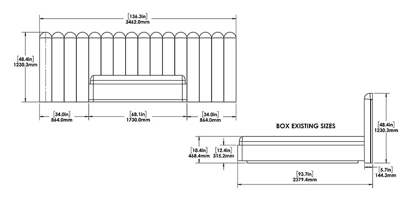 Daisy Bed dimensions