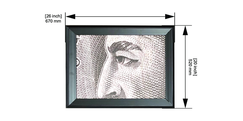 Engrave 2 dimensions