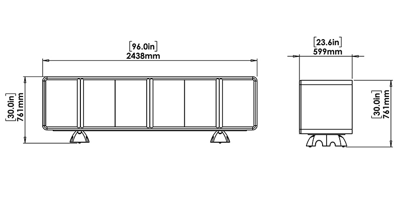 Sage Sideboard dimensions