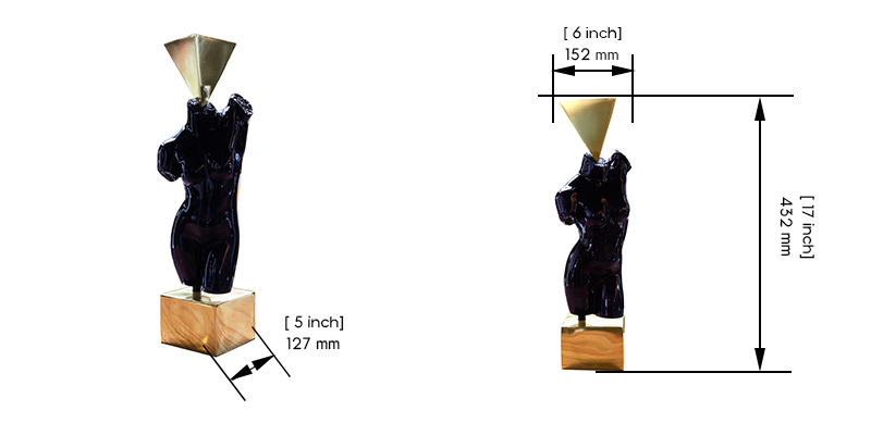 Rodin Redefined 2 dimensions