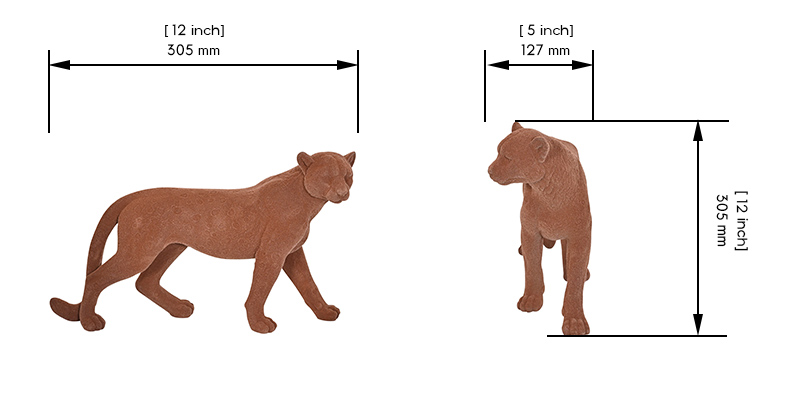 The Feral Sculpture dimensions