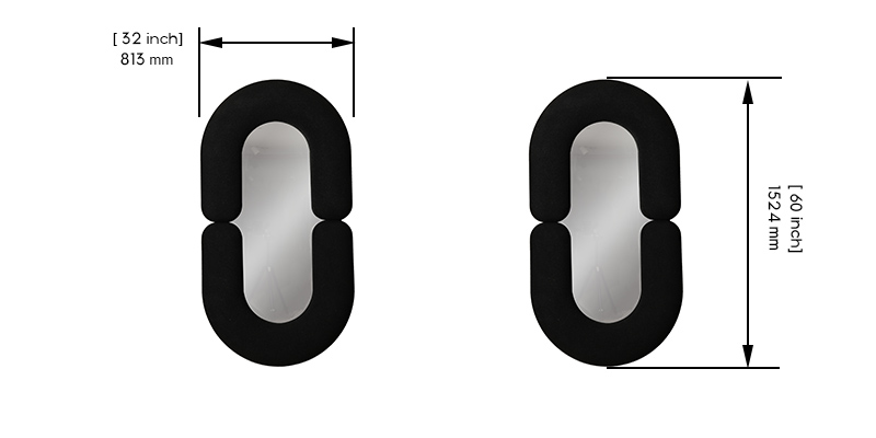 Zen Mirror dimensions