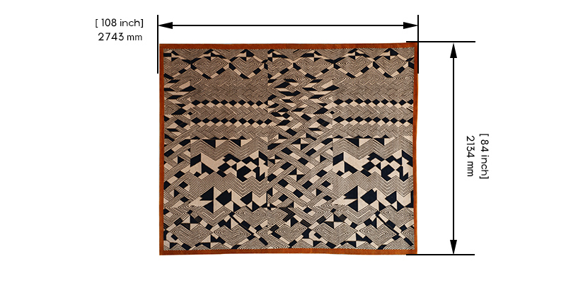Classic Turkish Knotted Rug dimensions