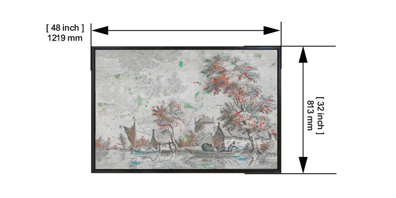 Fresco 1 dimensions