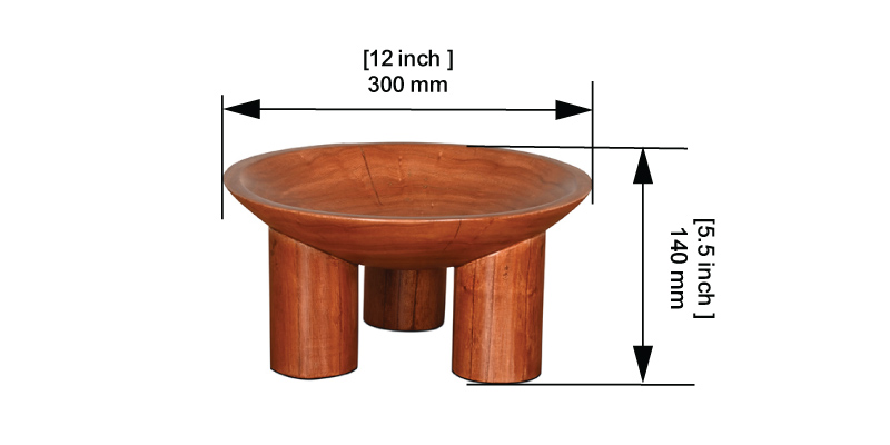 Timber Elevate Bowl dimensions