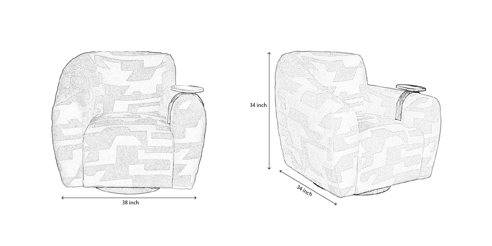 Rockvale Chair dimensions