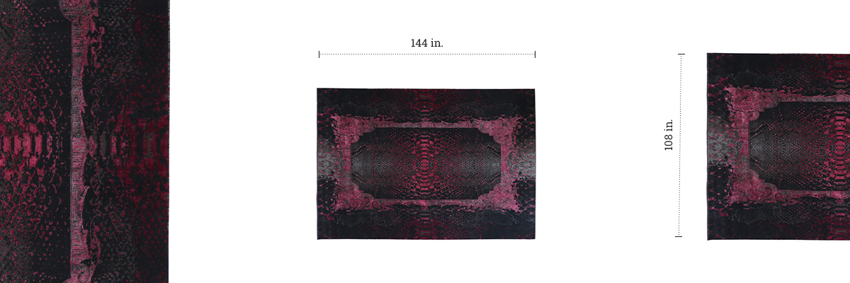 Rocky Star’s Persian Knotted Carpet dimensions