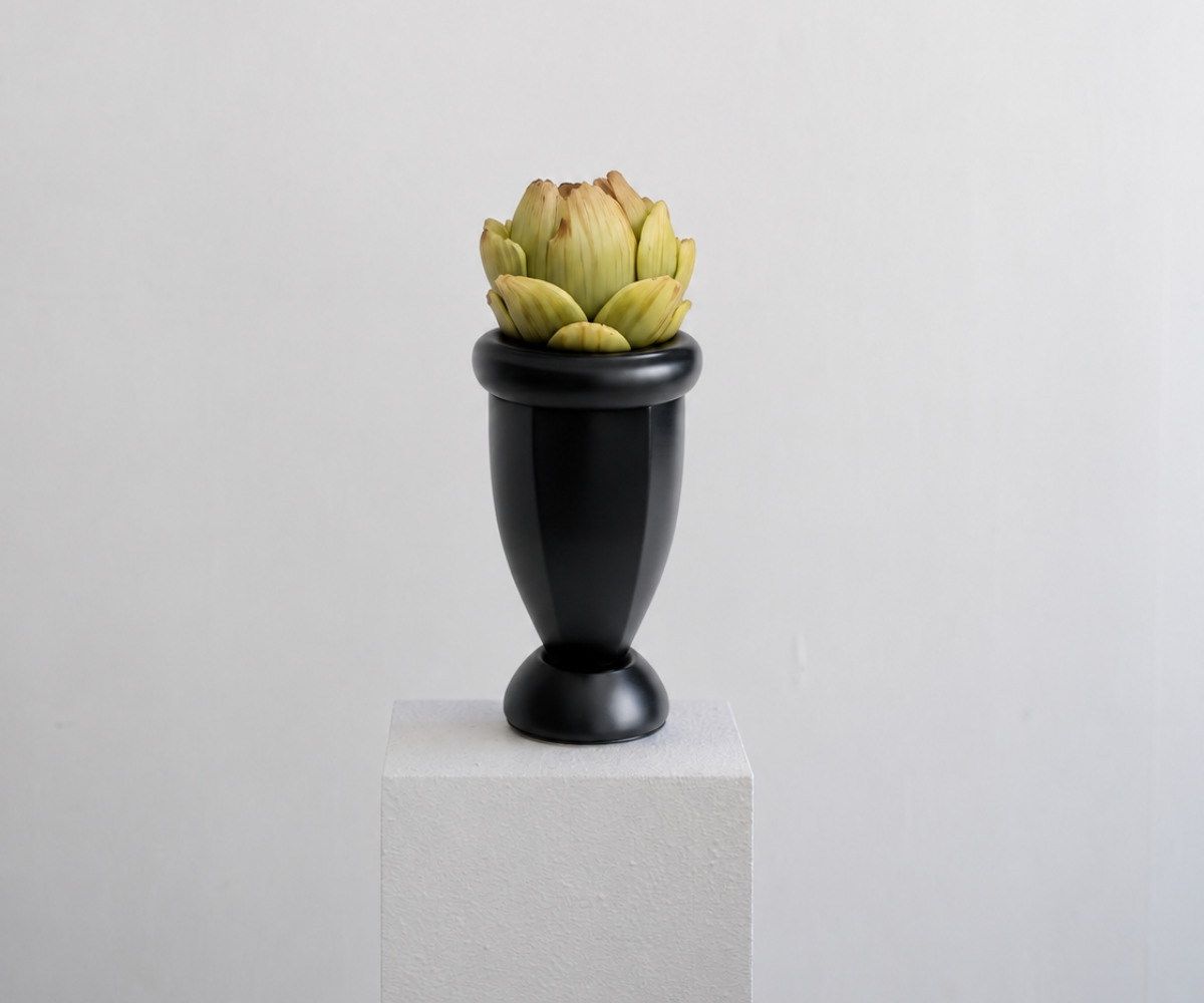 Verdant Bloom Pod – Sculptural Table Accent - Resort