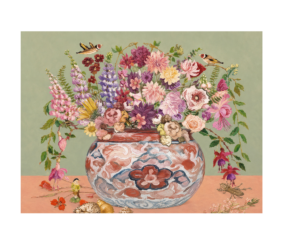 Blush Bloom Vase 1 - Resort
