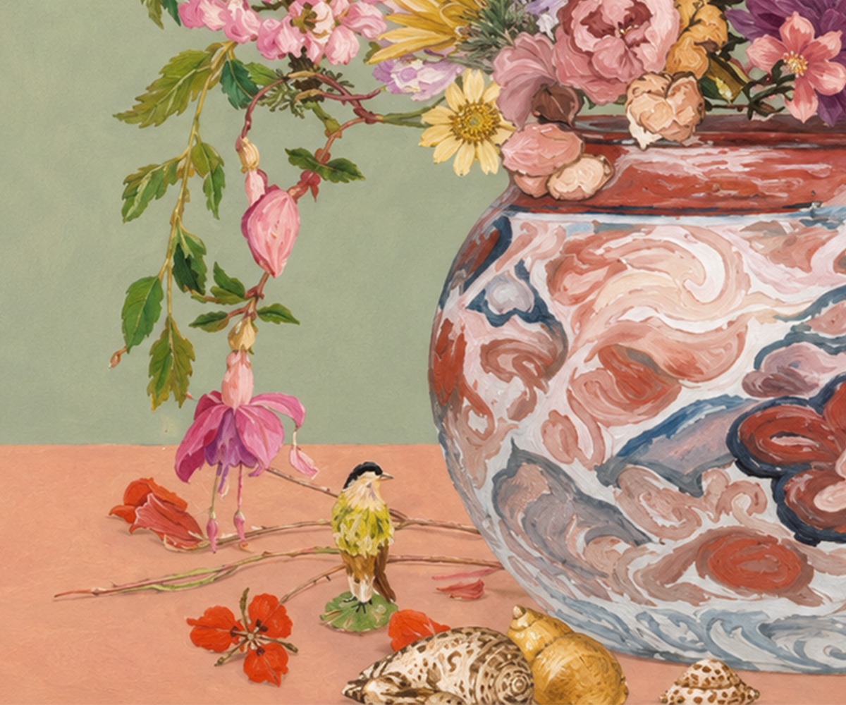 Blush Bloom Vase 1 - Resort 3