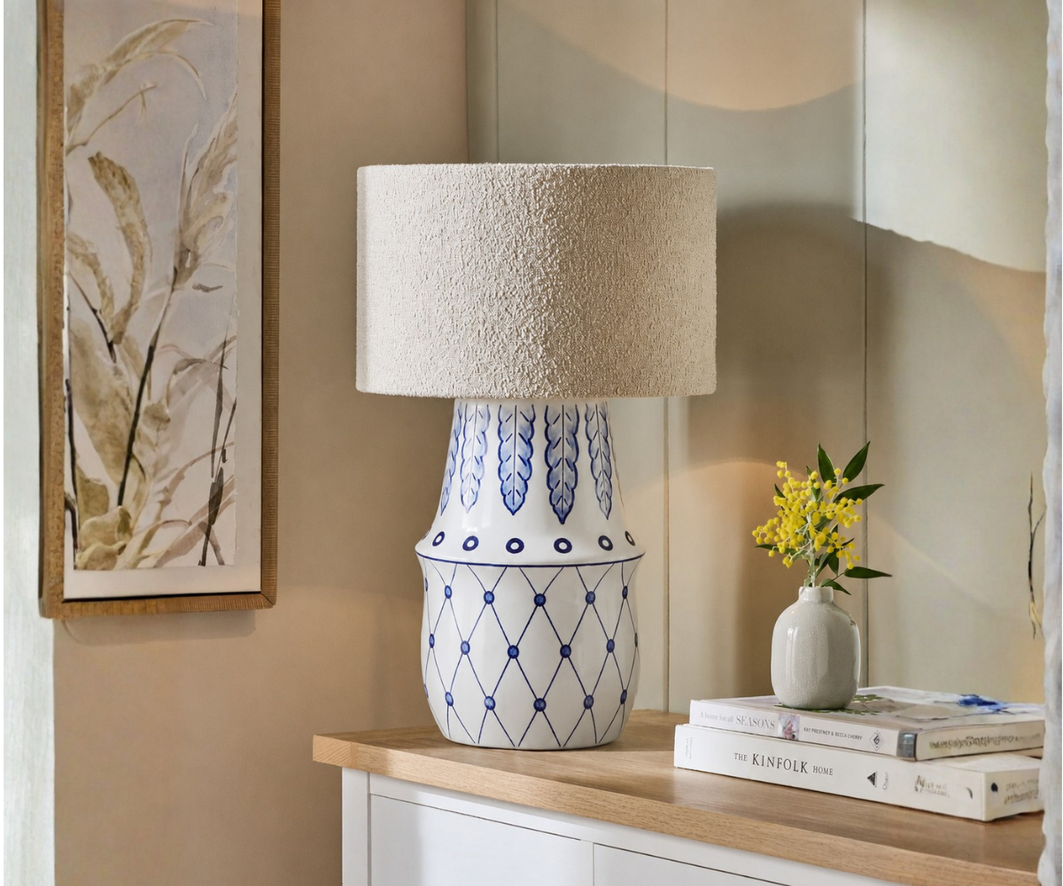 Blue Leaf Lamp - Resort
