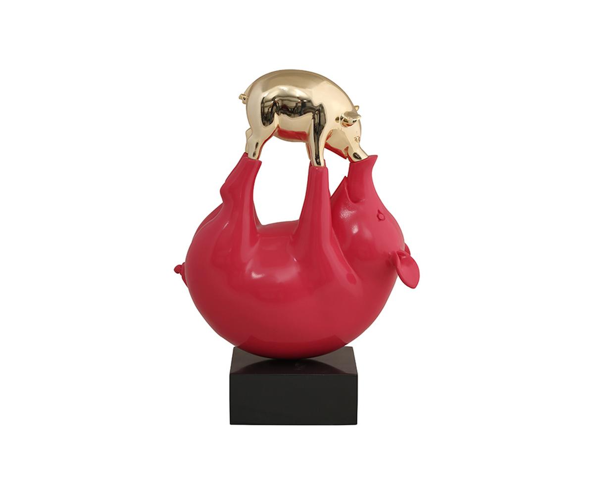 Playing Pigs Sculpture 3