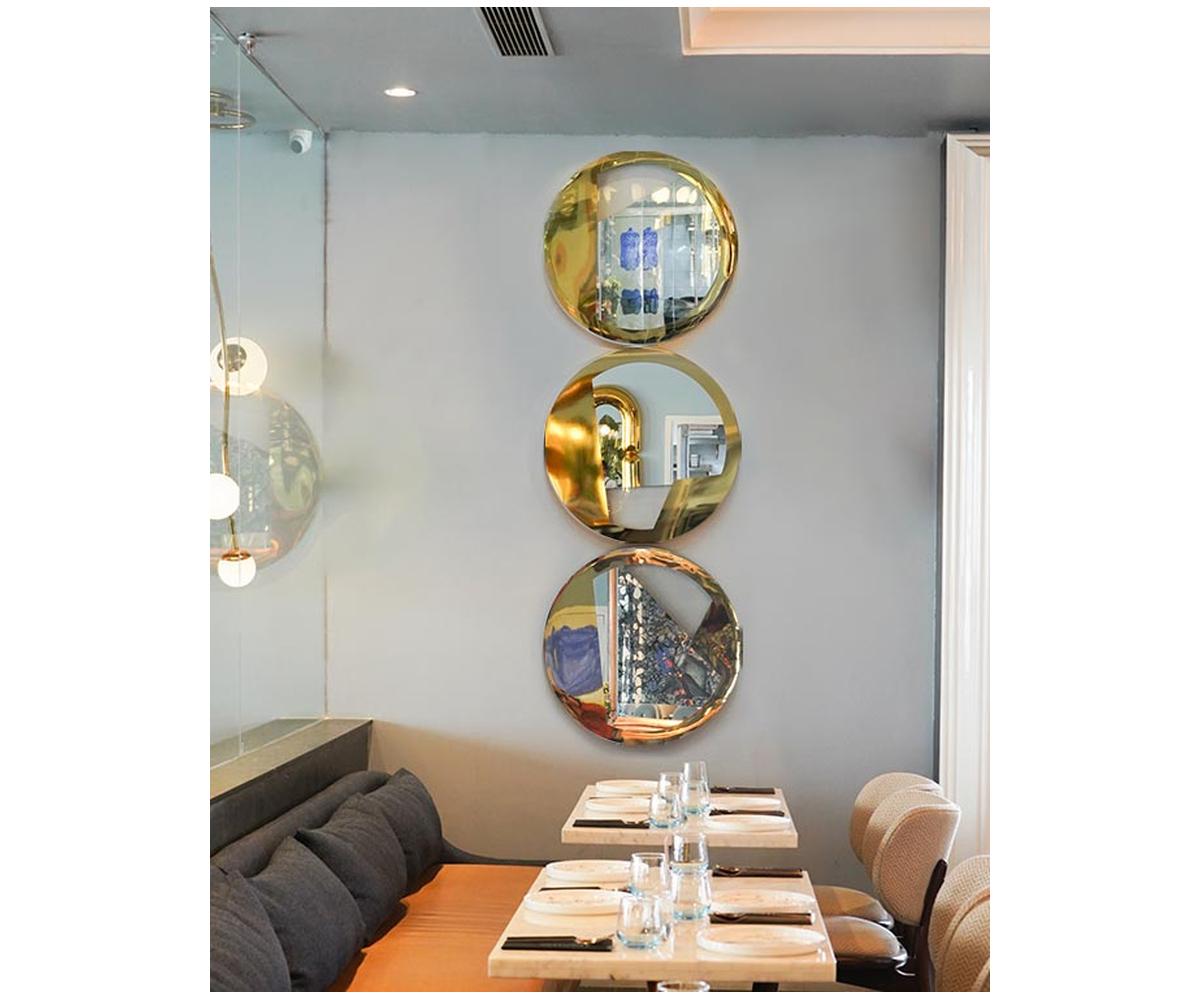 Tumbling Geometric Mirror ( Set of 3) 2