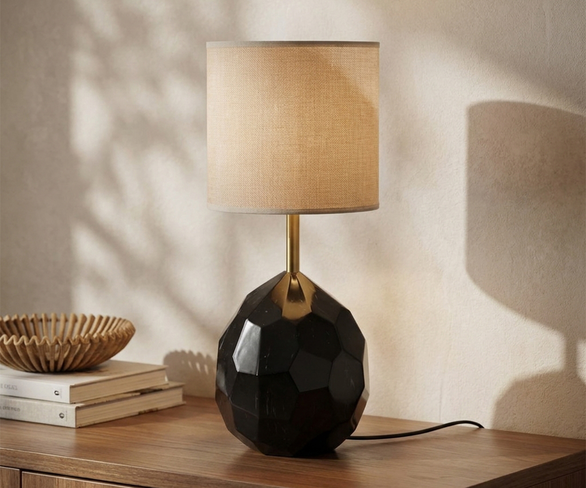 Stone Table Lamp