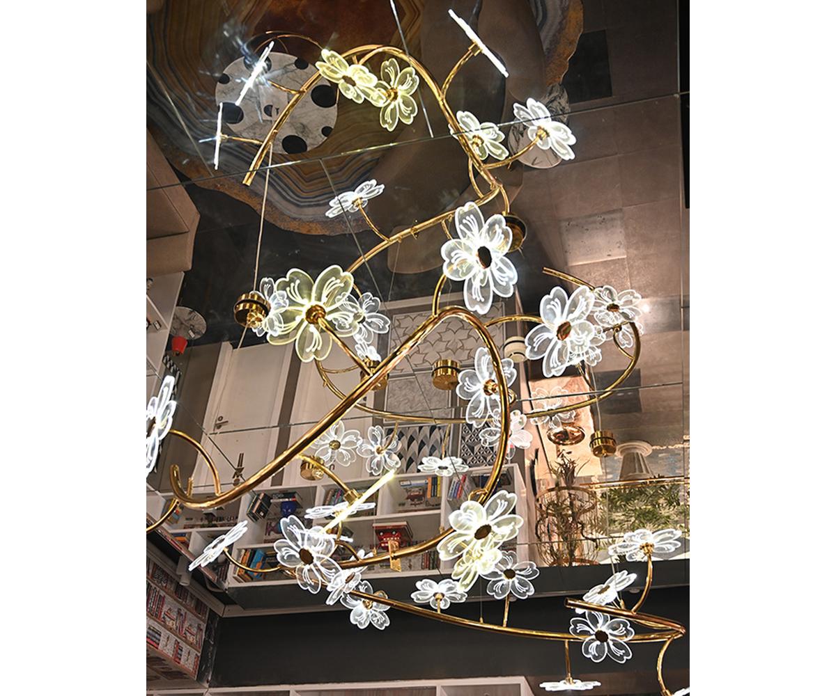 Floret Ceiling Light 3