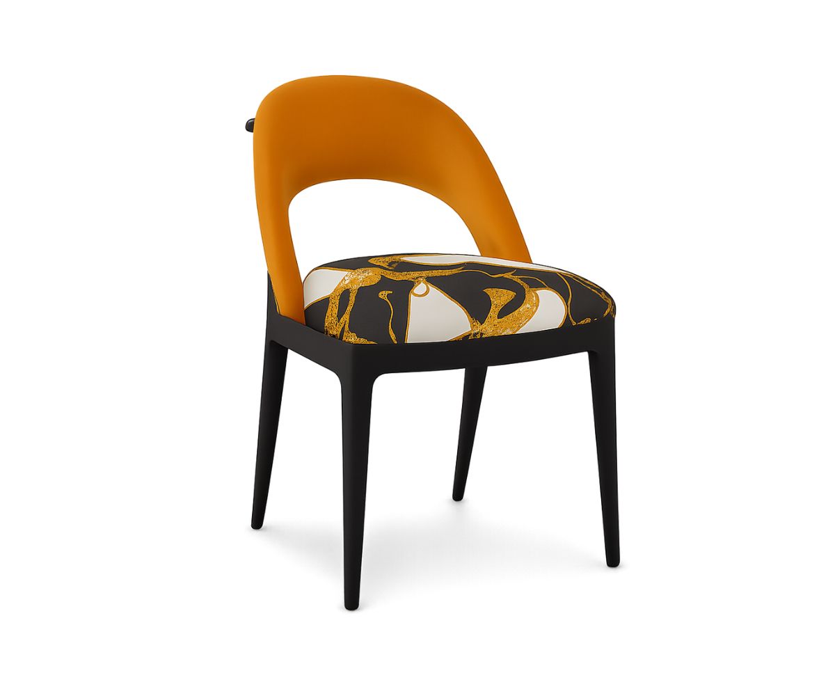 Equestrian Chair (Orange)