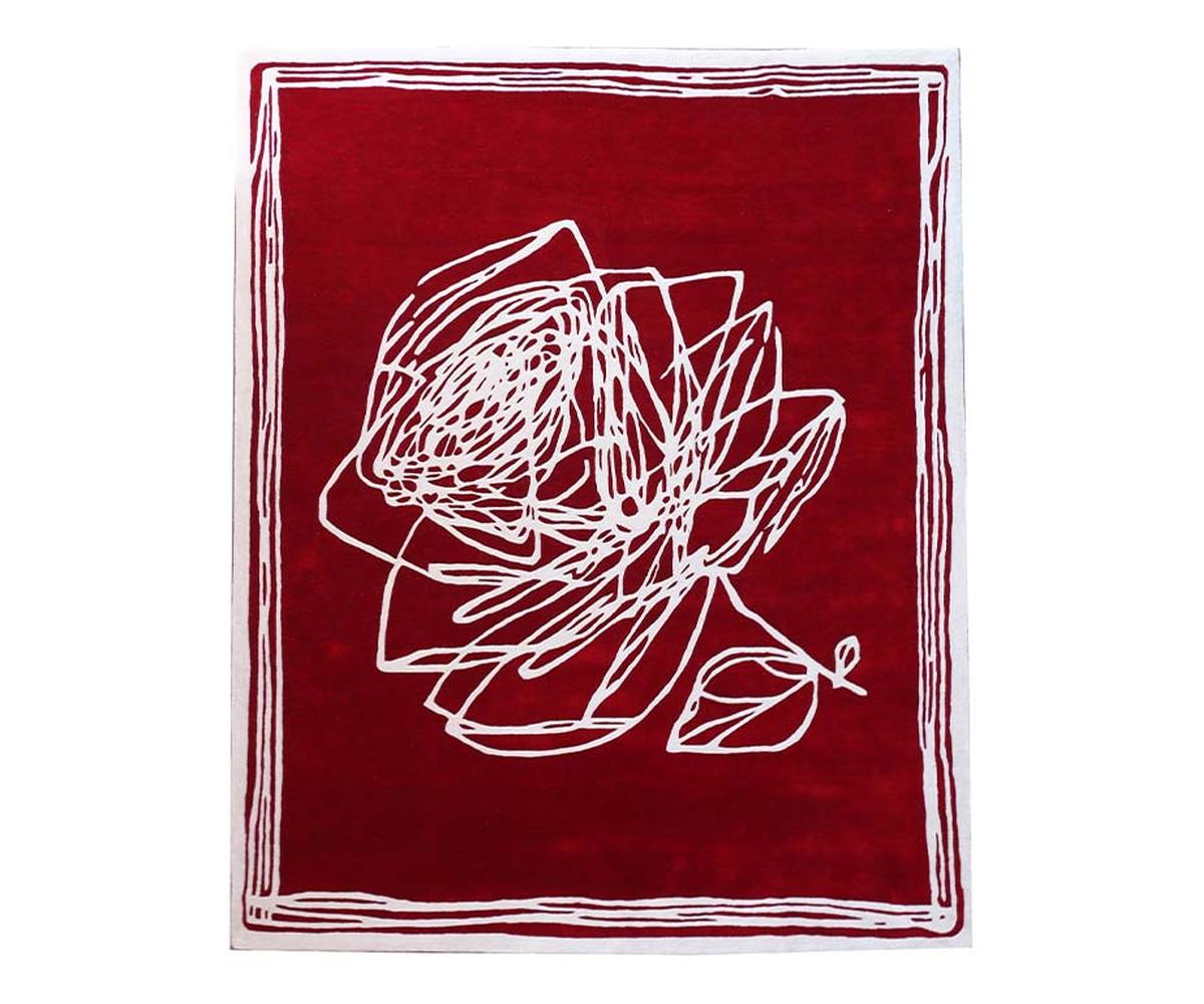 Rose Tufted Rug 2