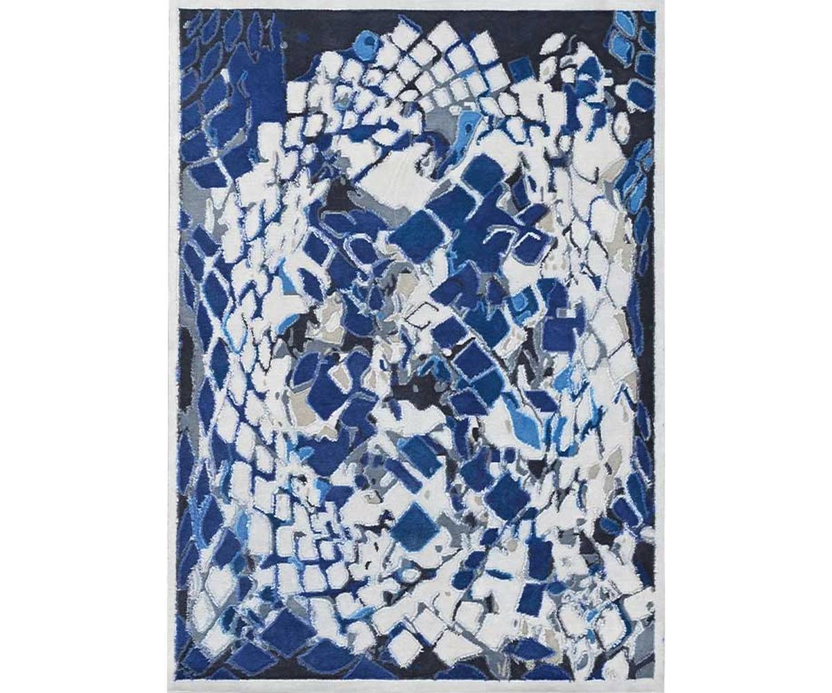 Luminous Tibetan Knot Rug 2