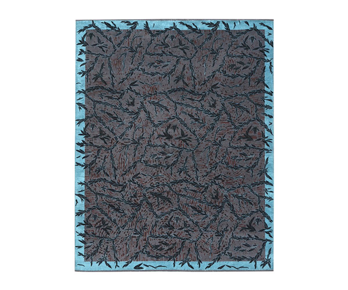 Autumn Persian Knot Rug 2
