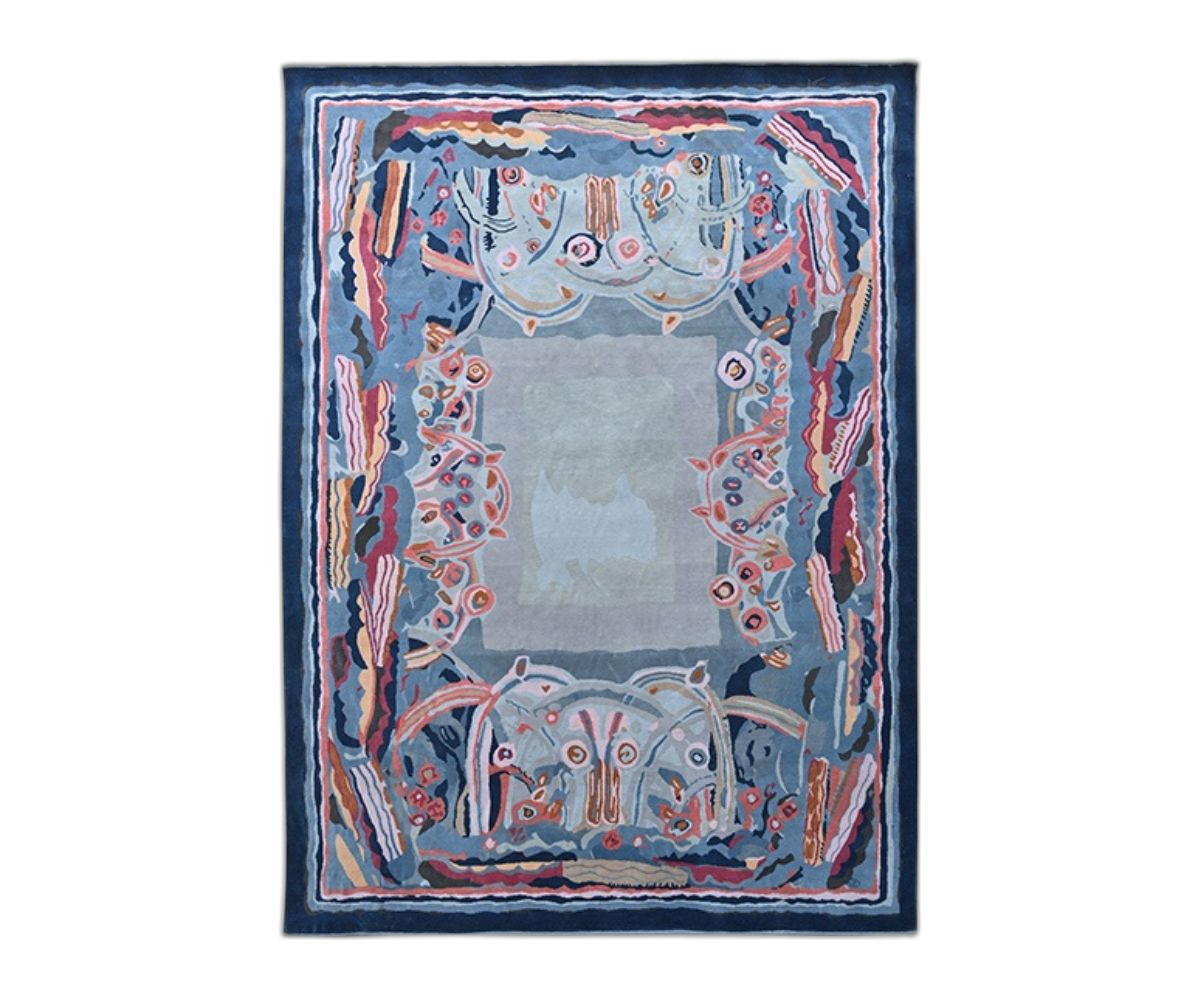 Glaze Persian Knotted Rug