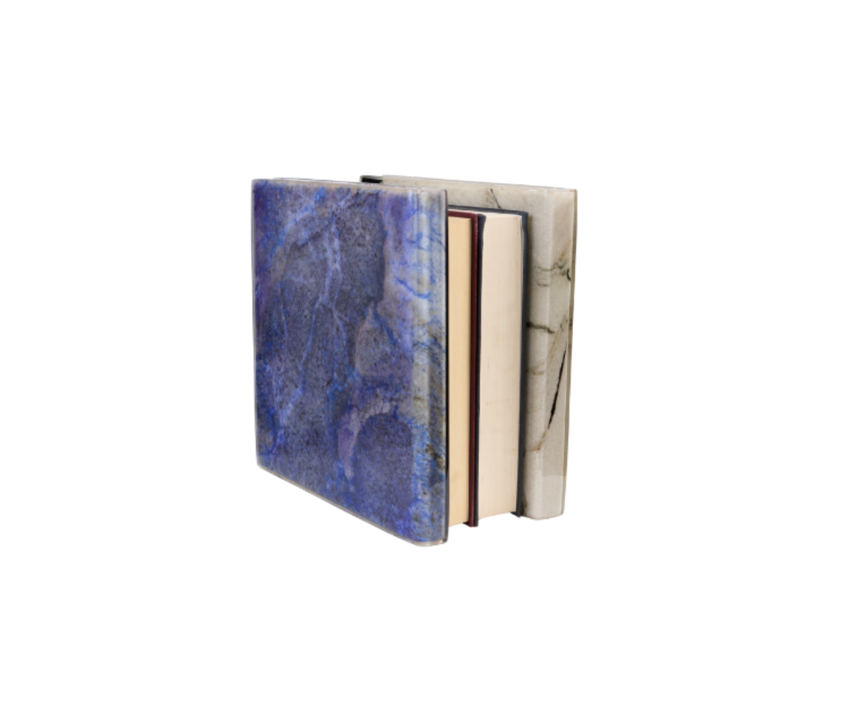 Marble Muse Bookends 4