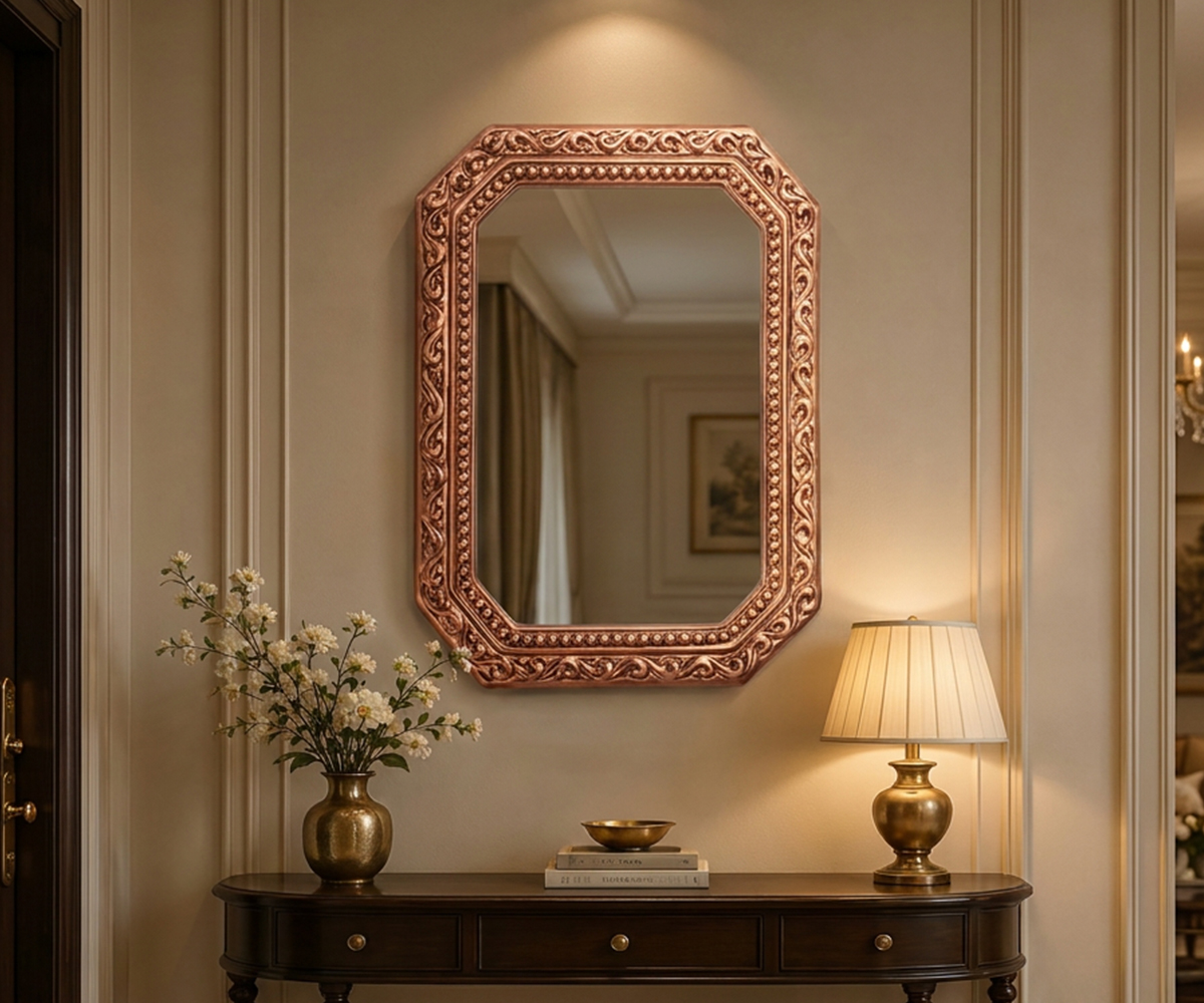 Scallop Edge Mirror